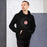 Melodiya Vintage Style Black Hoodie