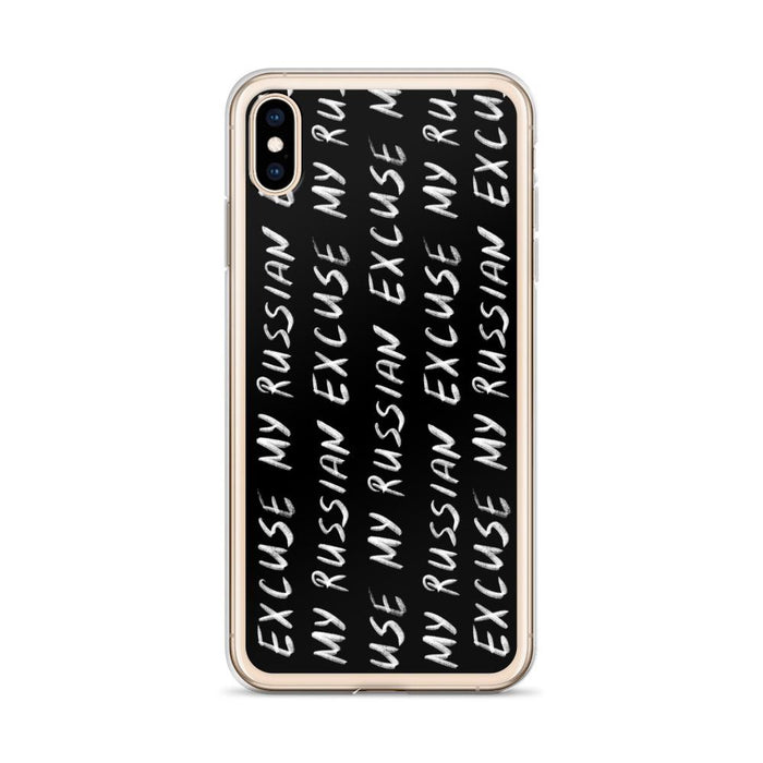 Phone Cases - Hand Written Logo IPhone Case Black