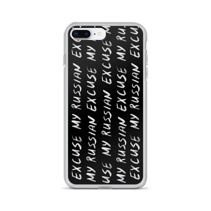 Phone Cases - Hand Written Logo IPhone Case Black