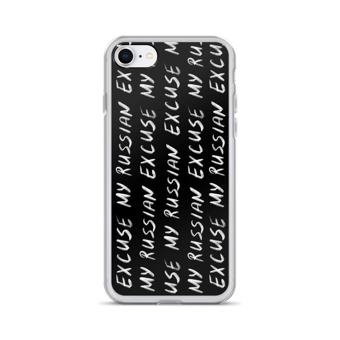 Phone Cases - Hand Written Logo IPhone Case Black