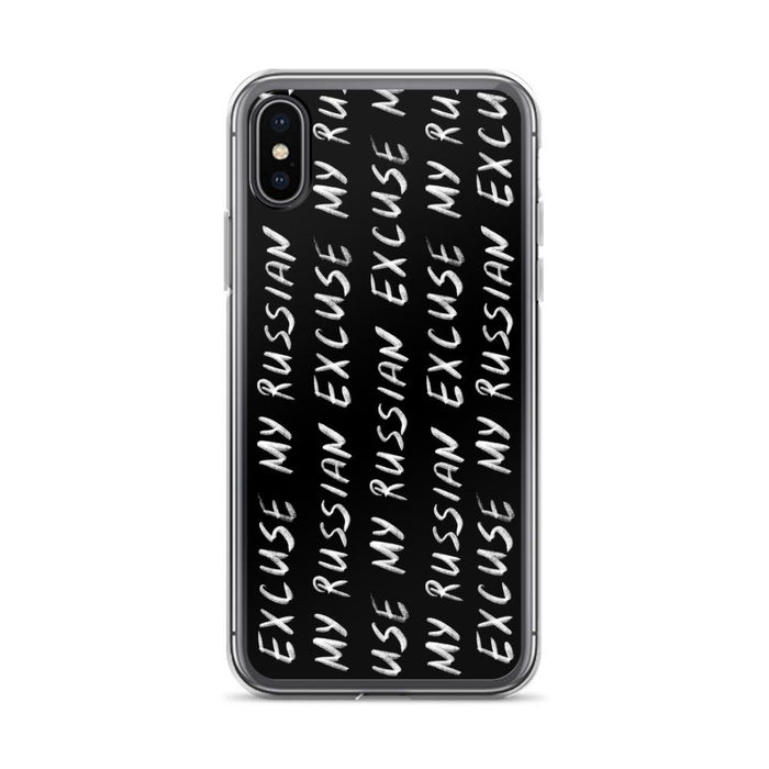 Phone Cases - Hand Written Logo IPhone Case Black