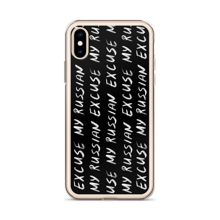 Phone Cases - Hand Written Logo IPhone Case Black