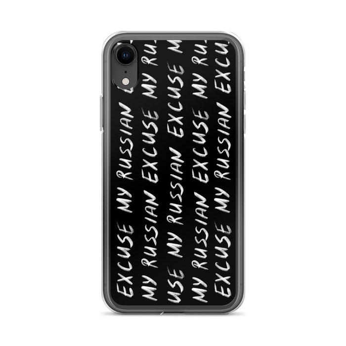 Phone Cases - Hand Written Logo IPhone Case Black