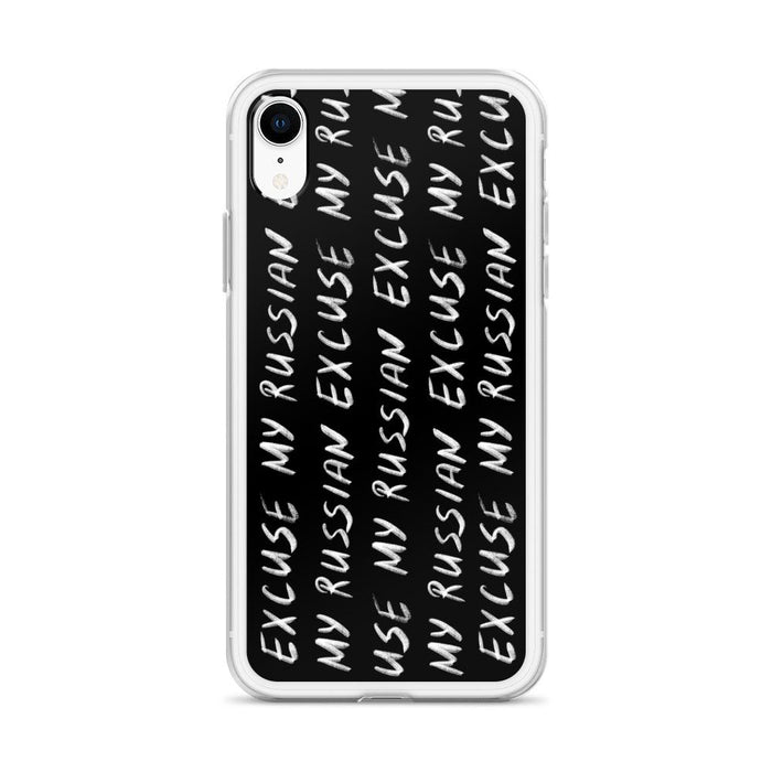 Phone Cases - Hand Written Logo IPhone Case Black