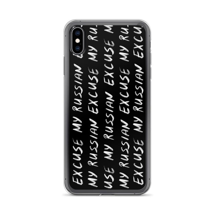 Phone Cases - Hand Written Logo IPhone Case Black