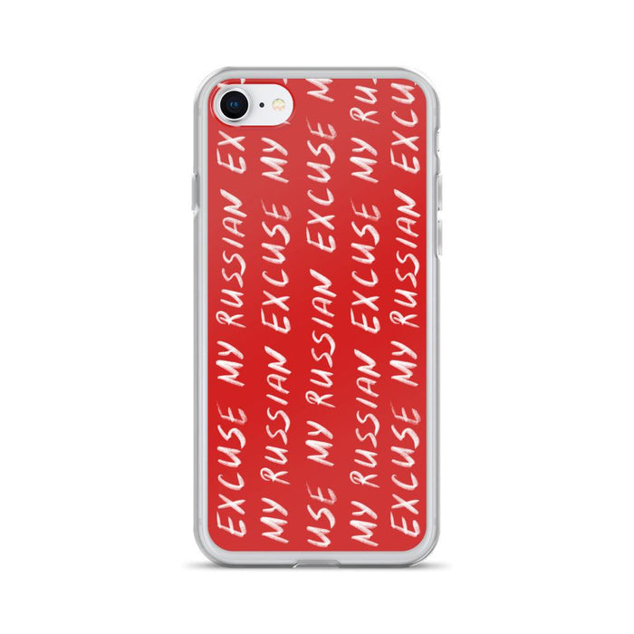 Phone Cases - Hand Written Logo IPhone Case Red