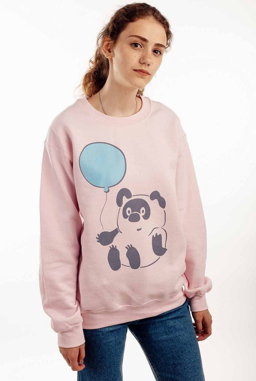 Sweatshirts - Winnie Pooh Russian Street Art Style Sweatshirt