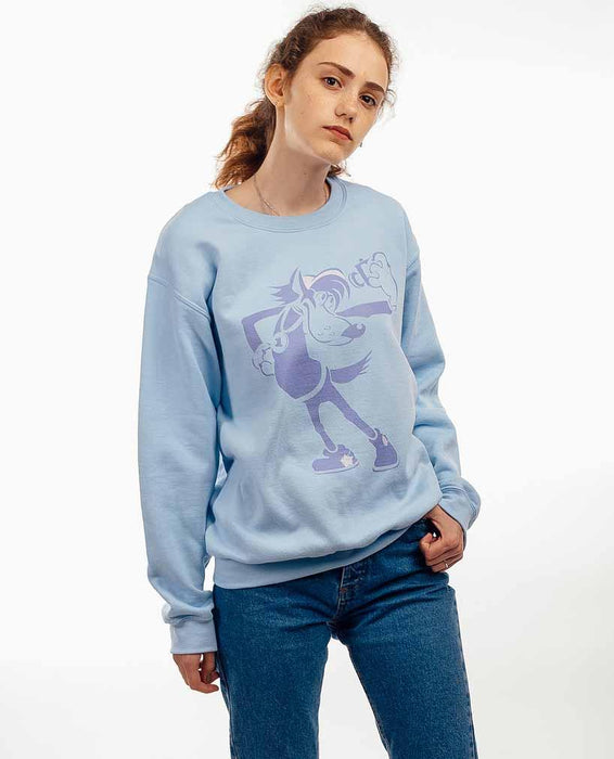 Sweatshirts - Wolf Russian Street Art Style Sweatshirt