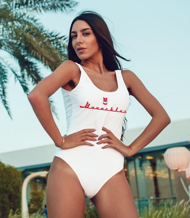 Swimwear - Maaaskvich Russian Vintage One-Piece Swimsuit